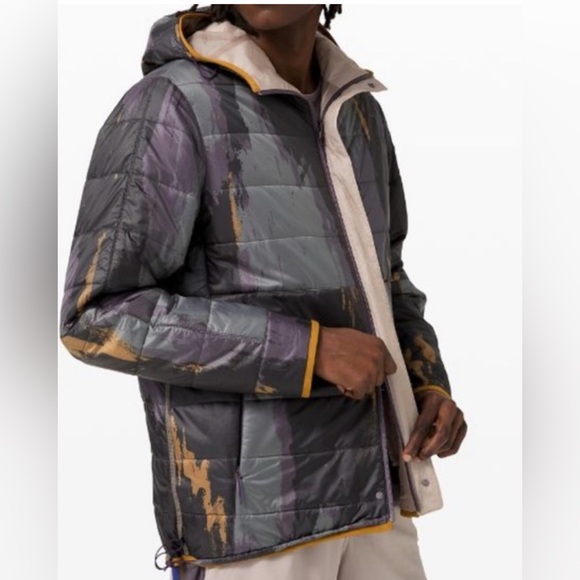 Lululemon with Robert Geller Take the moment Reversible Hooded JacketSize Med